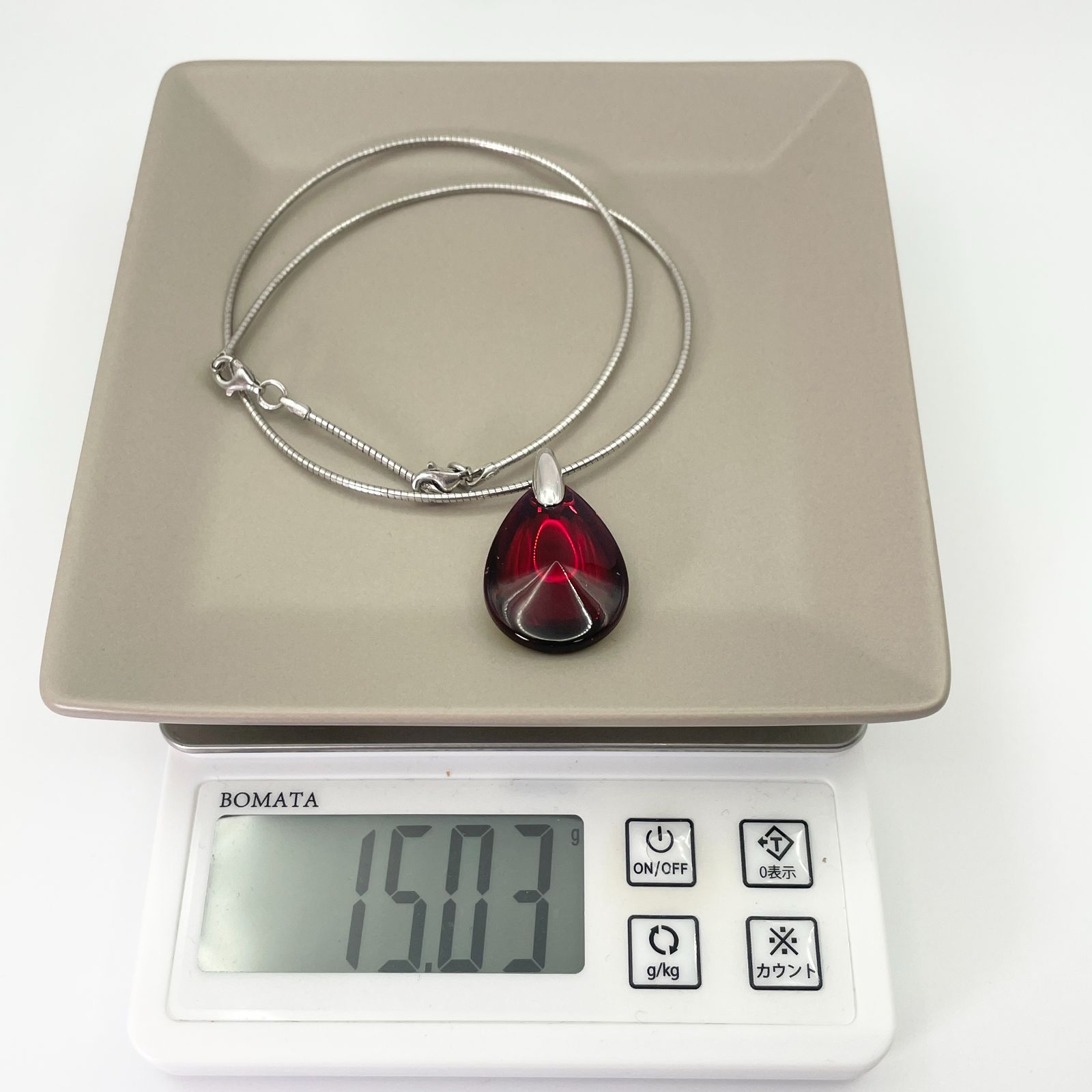 バカラ クリスタル ネックレス プシデリック チョーカー/25-1316M