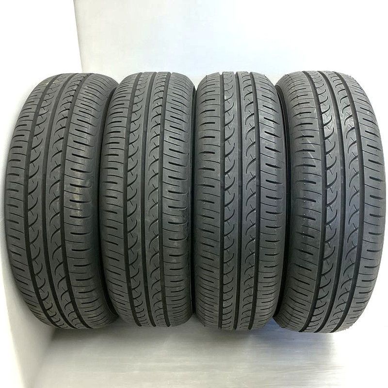 ☆中古 185/65R15 YOKOHAMA BluEarth AE-01F 4本 ノーマルタイヤ 