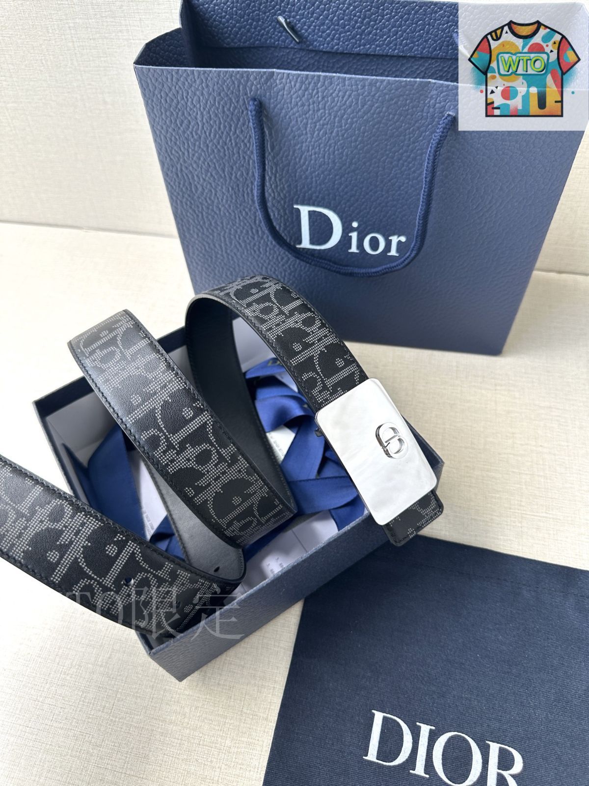 今日WTO】Dior CD Icon メタルベルトバックル-MG91 - メルカリ