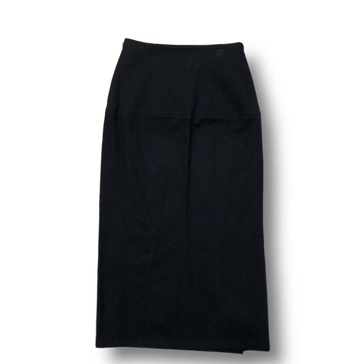yohji yamamoto wool long skrutウール変形ロングスカート サイズ1 