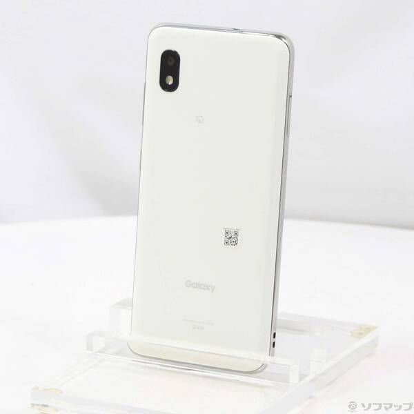 中古品〕 GALAXY A21 64GB ホワイト SCV49SWU UQ mobile SIM