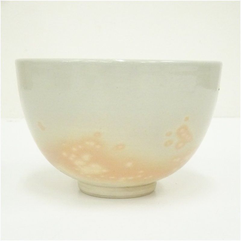 三浦竹軒　抹茶茶碗 三浦竹軒 京焼 篠図茶盌 共箱共布 抹茶碗 抹茶茶碗 茶道具 茶器