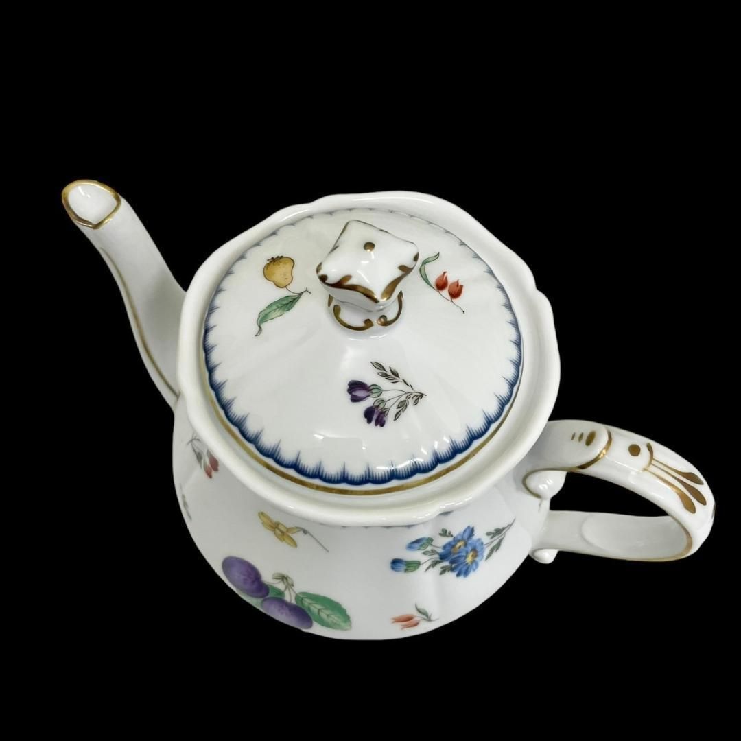 リチャードジノリ イタリアンフルーツ ティーポット