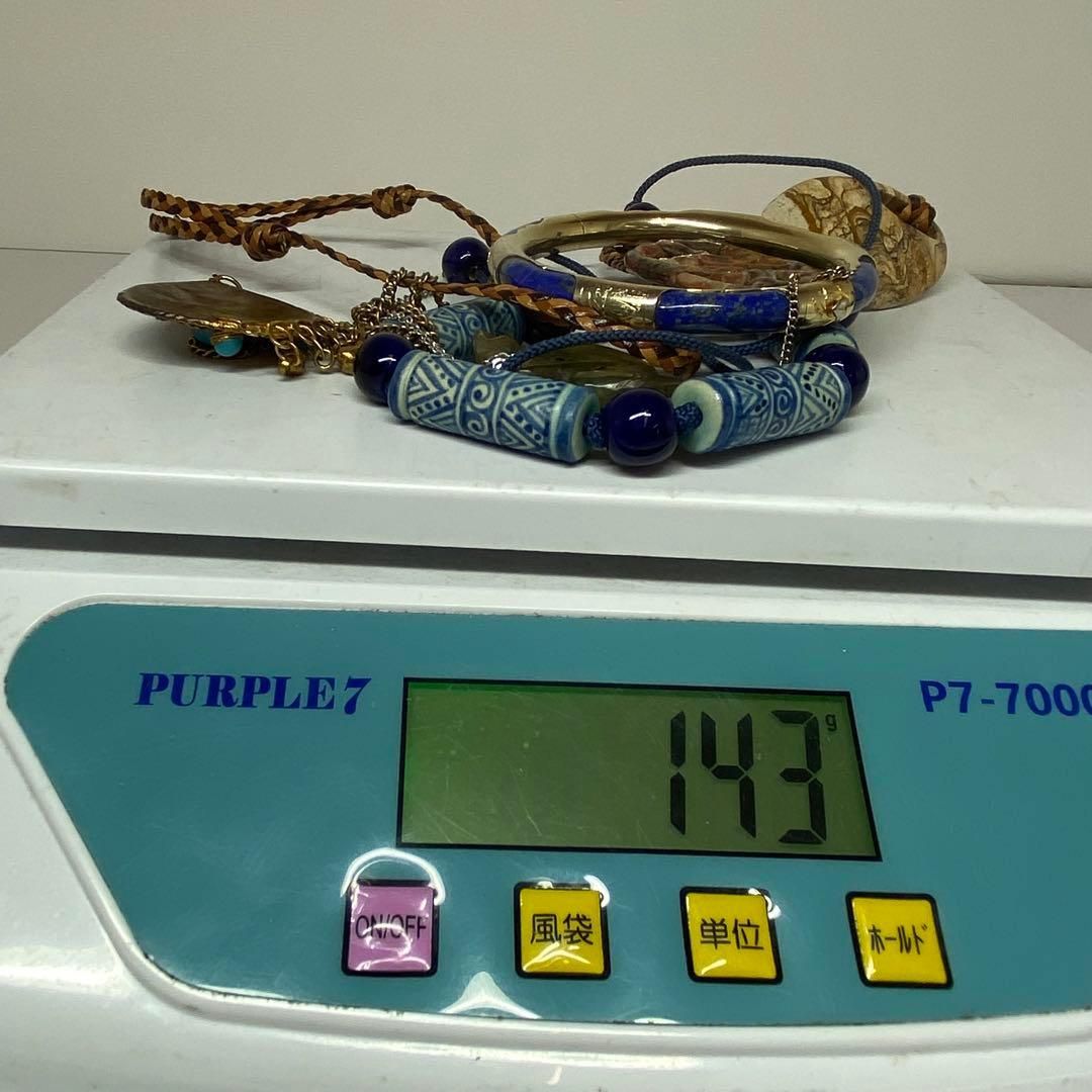 天然石アクセ143g東H6-0430ア12