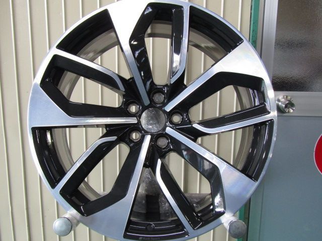 1本のみ発送 アウディ 8W系 RS4純正 5ダブルスポークエッジデザイン