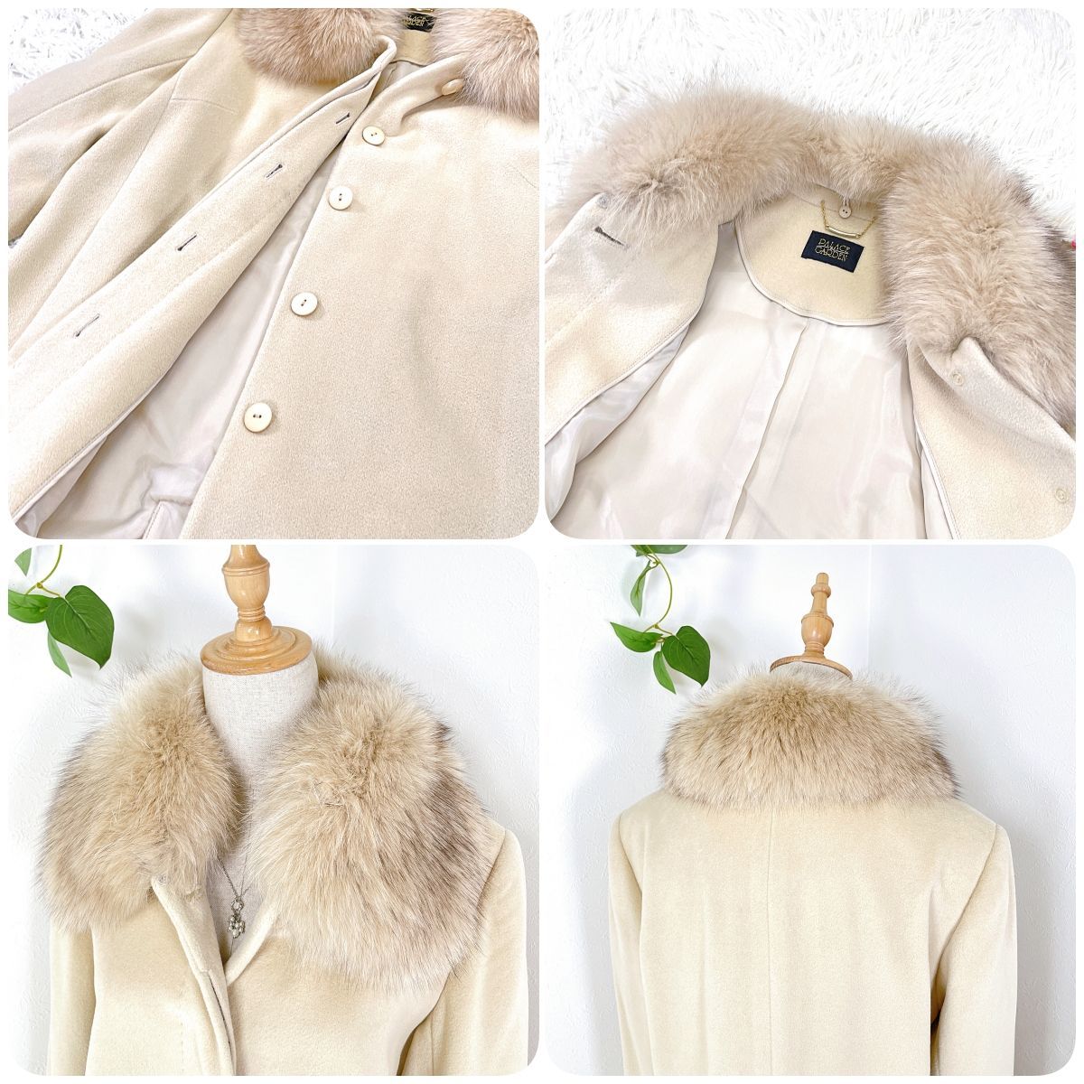 ✨極美品・高級✨ PALACE GARDEN ウールアンゴラ SAGA ブルー 
