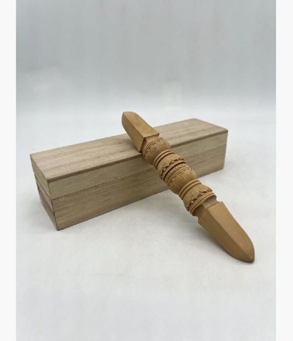 【修縁堂】密教法具 真言宗 不動明王内蔵版 四大明王杵 独鈷杵vajra22CM 修縁堂】密教法具 真言宗 不動明王内蔵版 四大明王杵 独鈷杵