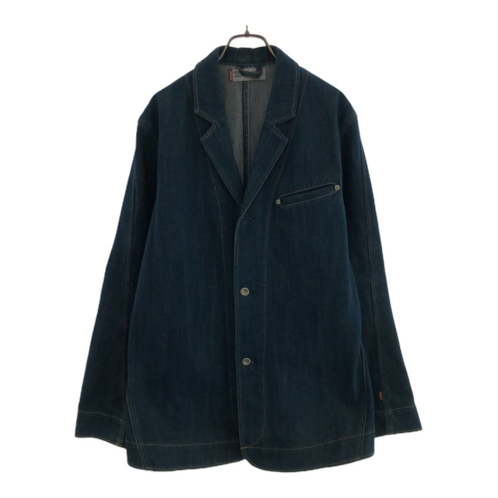 リーバイス エンジニアードジーンズ デニムテーラードジャケット L ブルー系 Levi's ENGINEERED JEANS メンズ 古着 【240413】