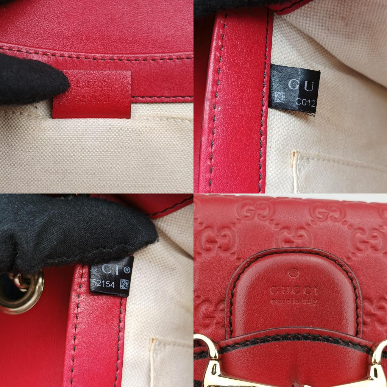 グッチGucciエミリー レッド