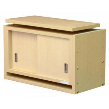 耐震収納上置き じしん作くん 幅58cm 奥行29cm 58-29 A ナチュラル