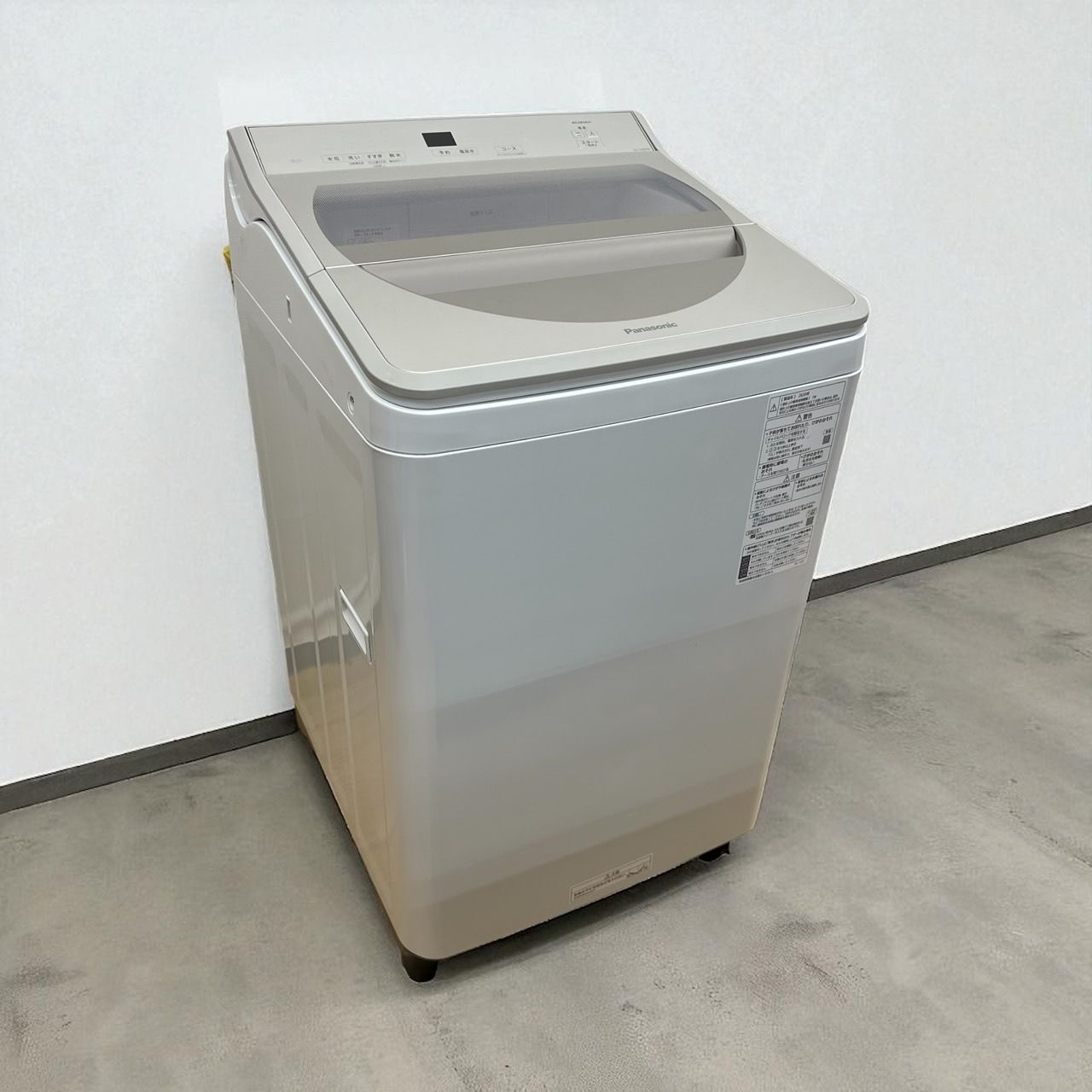 Panasonic 全自動洗濯機 NA-FA80H8-W ホワイト 泡洗浄 エコナビ