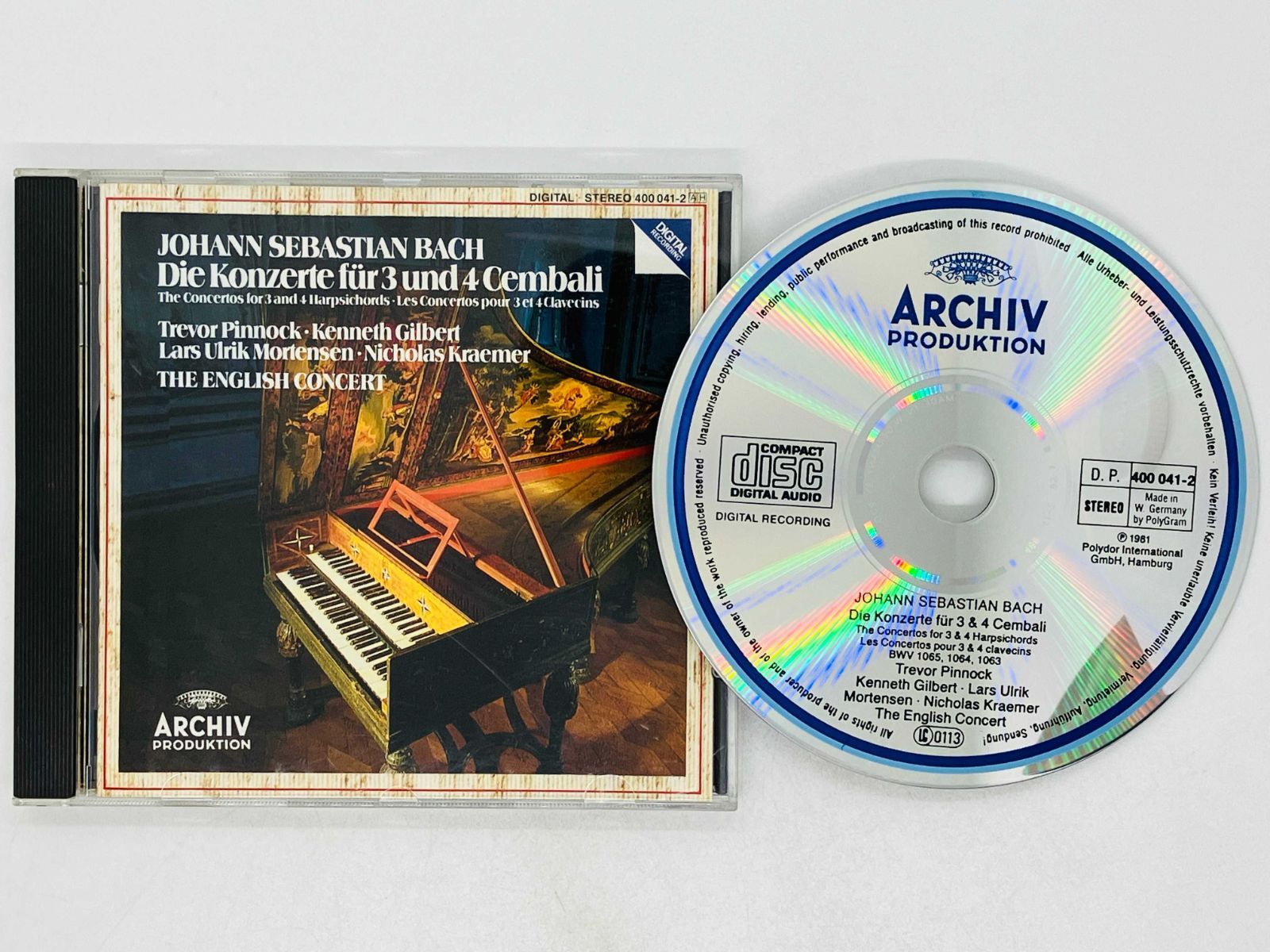 Bach Compact Edition on 10 CDs by Pinnock and the English