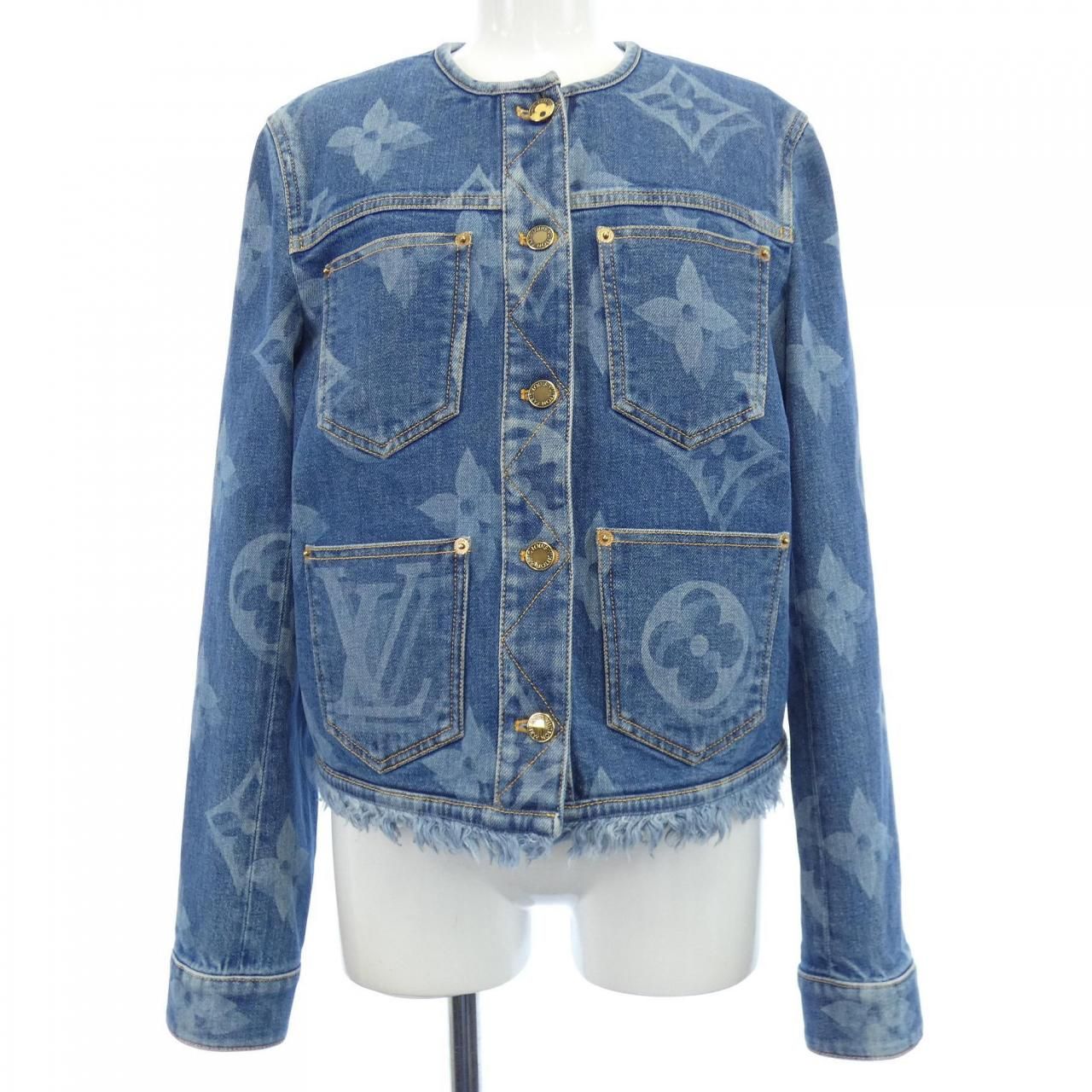 ルイヴィトン LOUIS VUITTON ジャイアントモノグラム レス FKJA06ZPY デニムジャケット