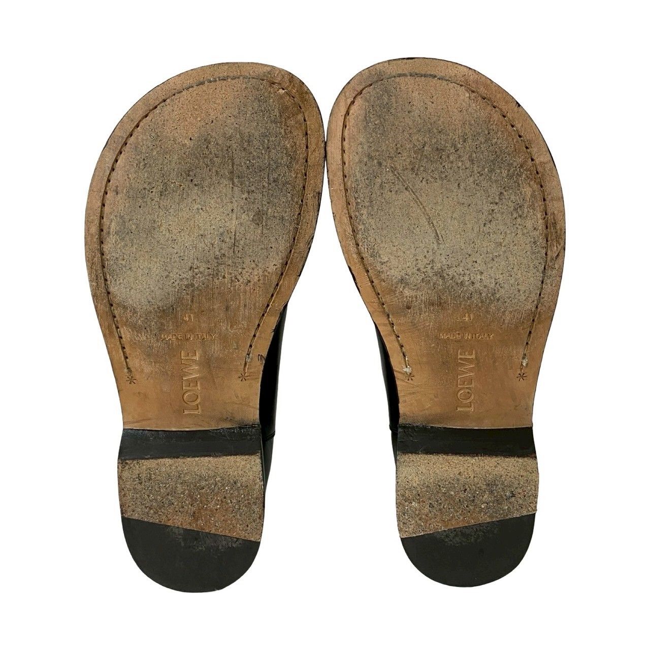 極 美品 希少品 LOEWE ロエベ テラ チェルシーブーツ レザー 本革  