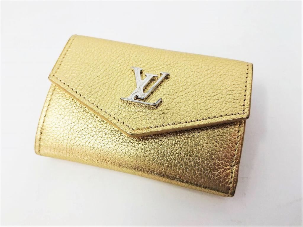 23k-142h ルイ ヴィトン LOUIS VUITTON ポルトフォイユロックミニ 日本