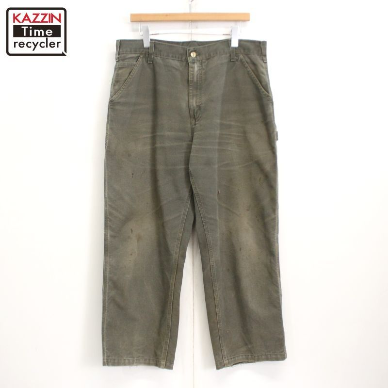 00s Carhartt ワーク ダック ペインターパンツ メンズ Lサイズ相当