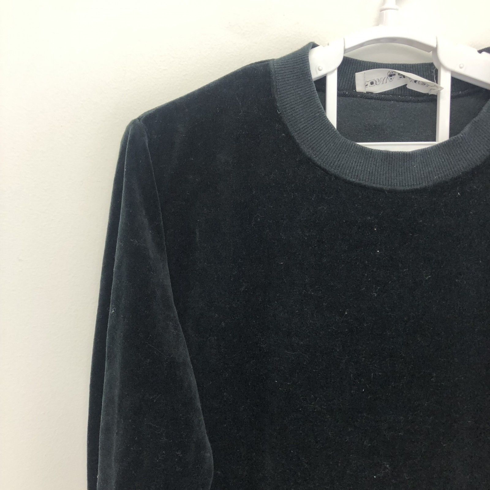 SONIA RYKIEL】ソニアリキエル パーカー ボアパーカー 長袖 M 黒