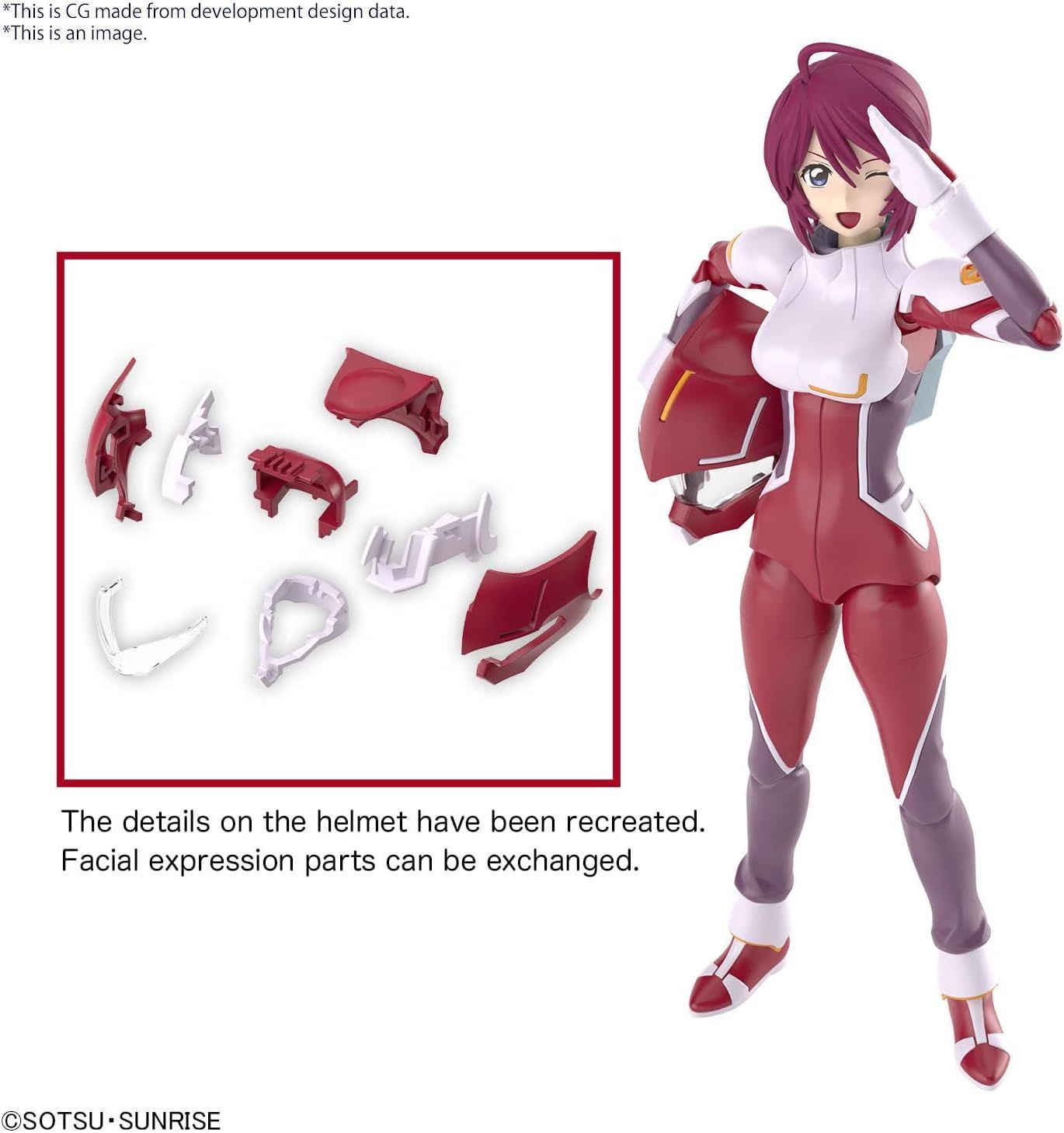 フィギュアライズスタンダード ルナマリア・ホーク 色分け済み