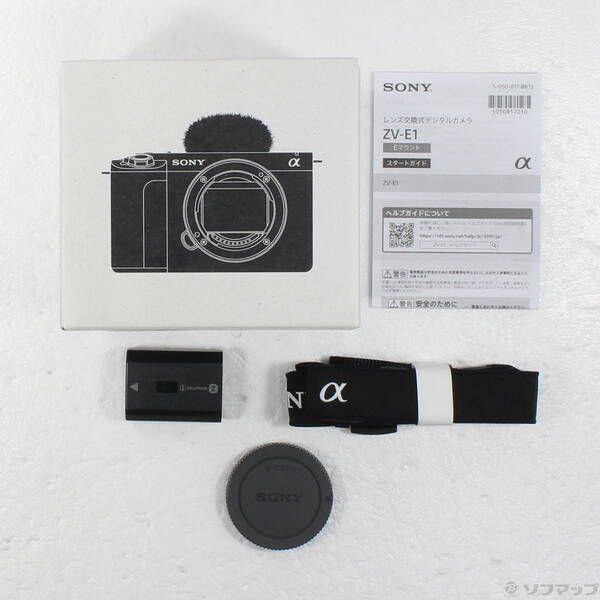 SONY ZV-E1 ブラック【中古】 中古品〕 VLOGCAM ZV-E1 ボディ ブラック