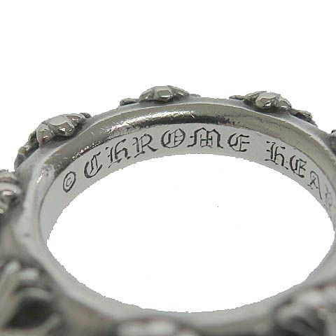 クロムハーツ CHROME HEARTS CROSS BAND RING クロス バンド リング