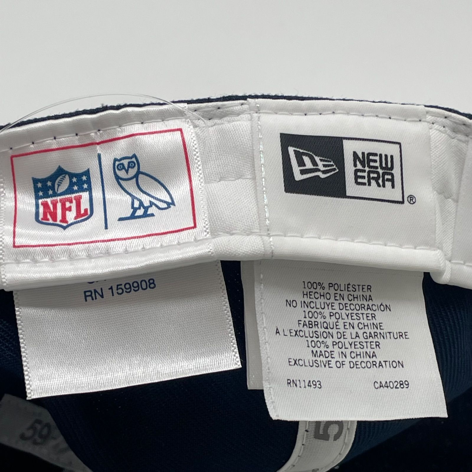 KO3021□ニューエラ× OVO NFL シアトル・シーホークス ネイビー