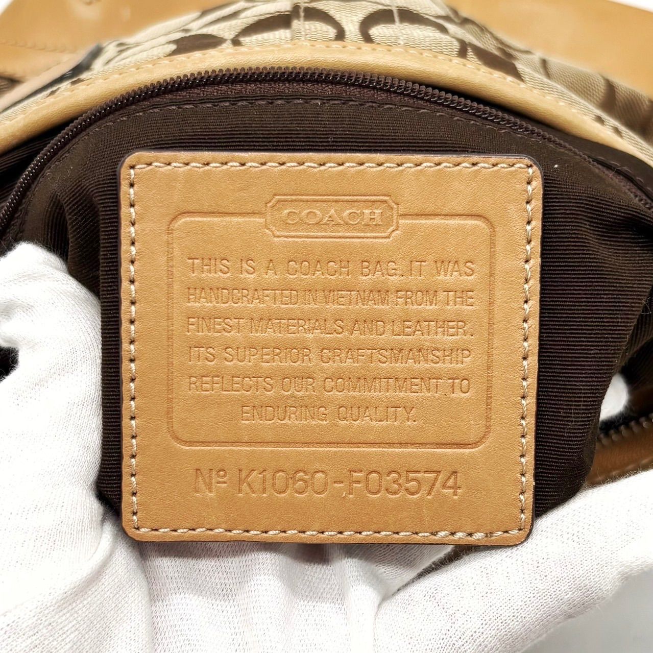 良品】 COACH コーチ ワンショルダーバッグ トートバッグ バックル 