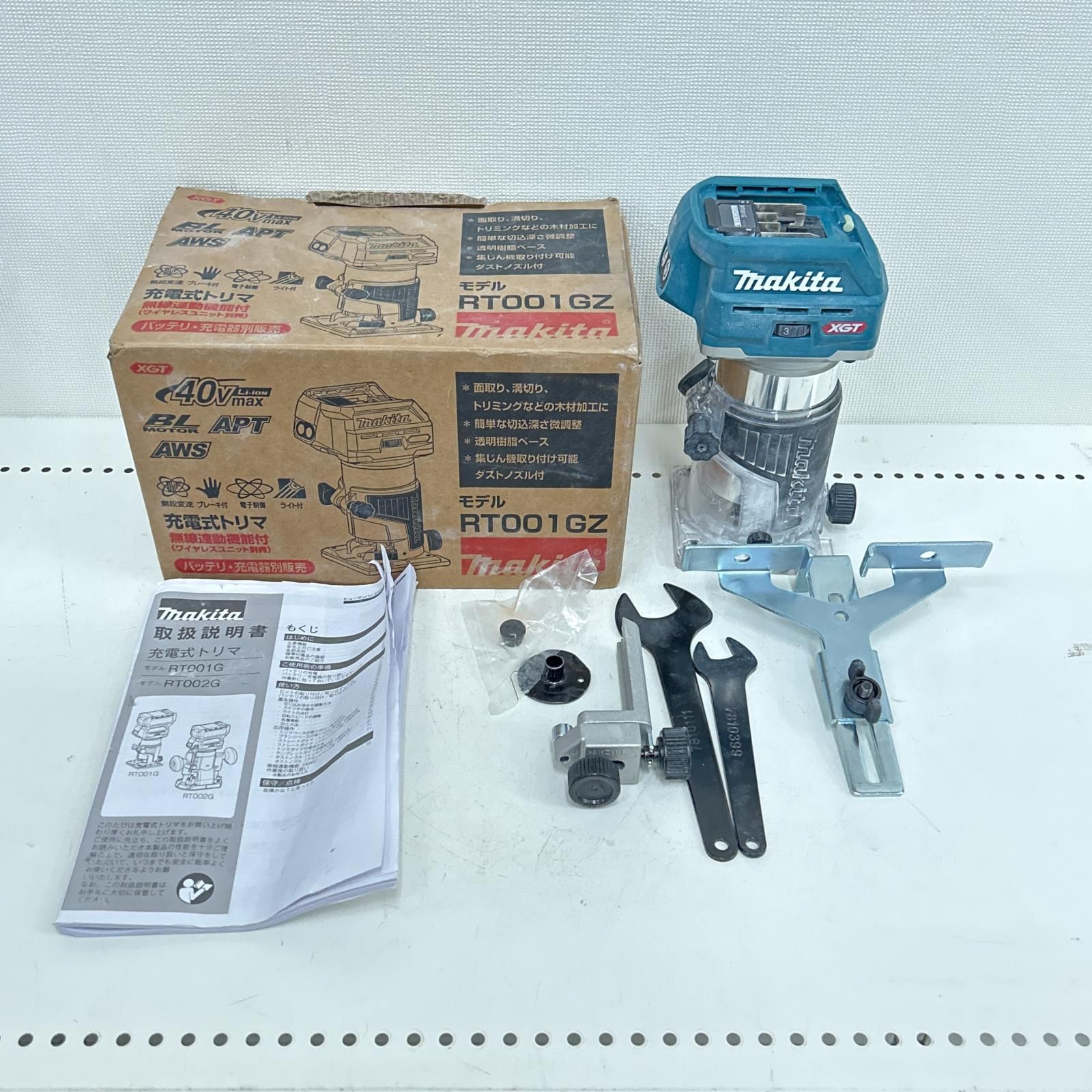 MAKITA マキタ 充電式トリマー RT001GZ