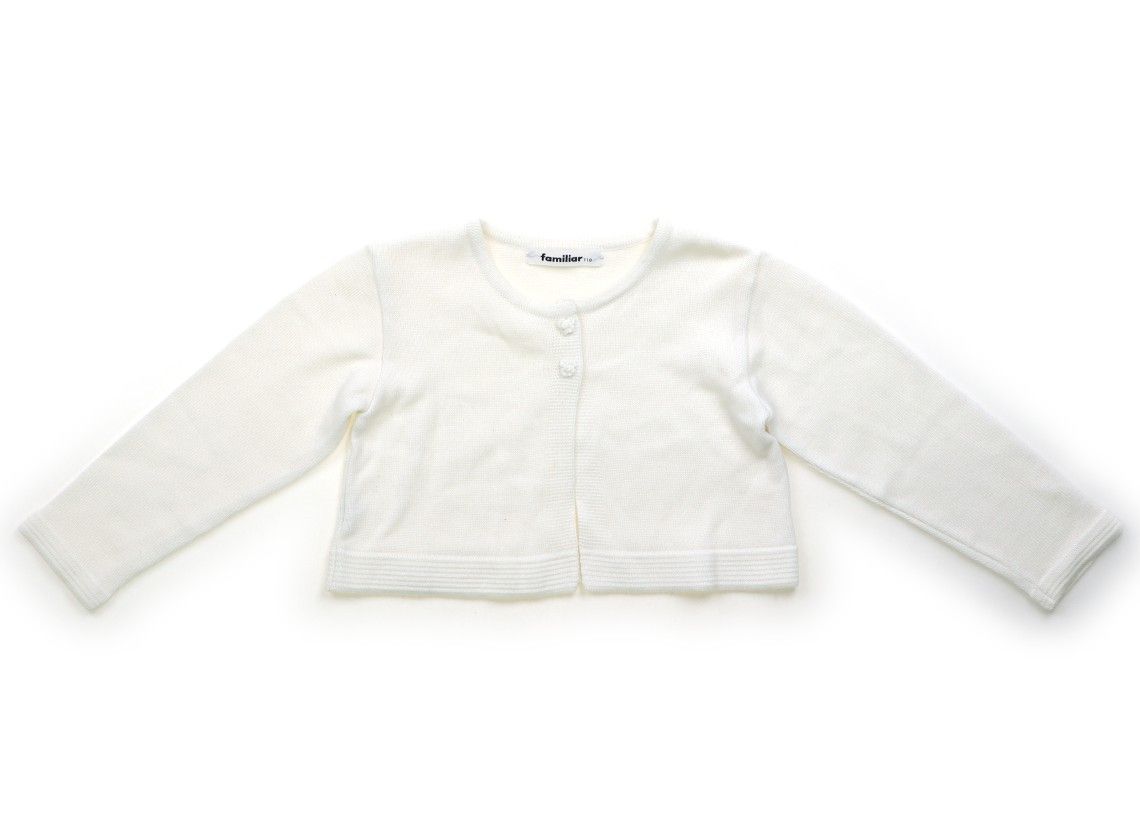 110 ベビー・キッズ カーディガン ファミリア
