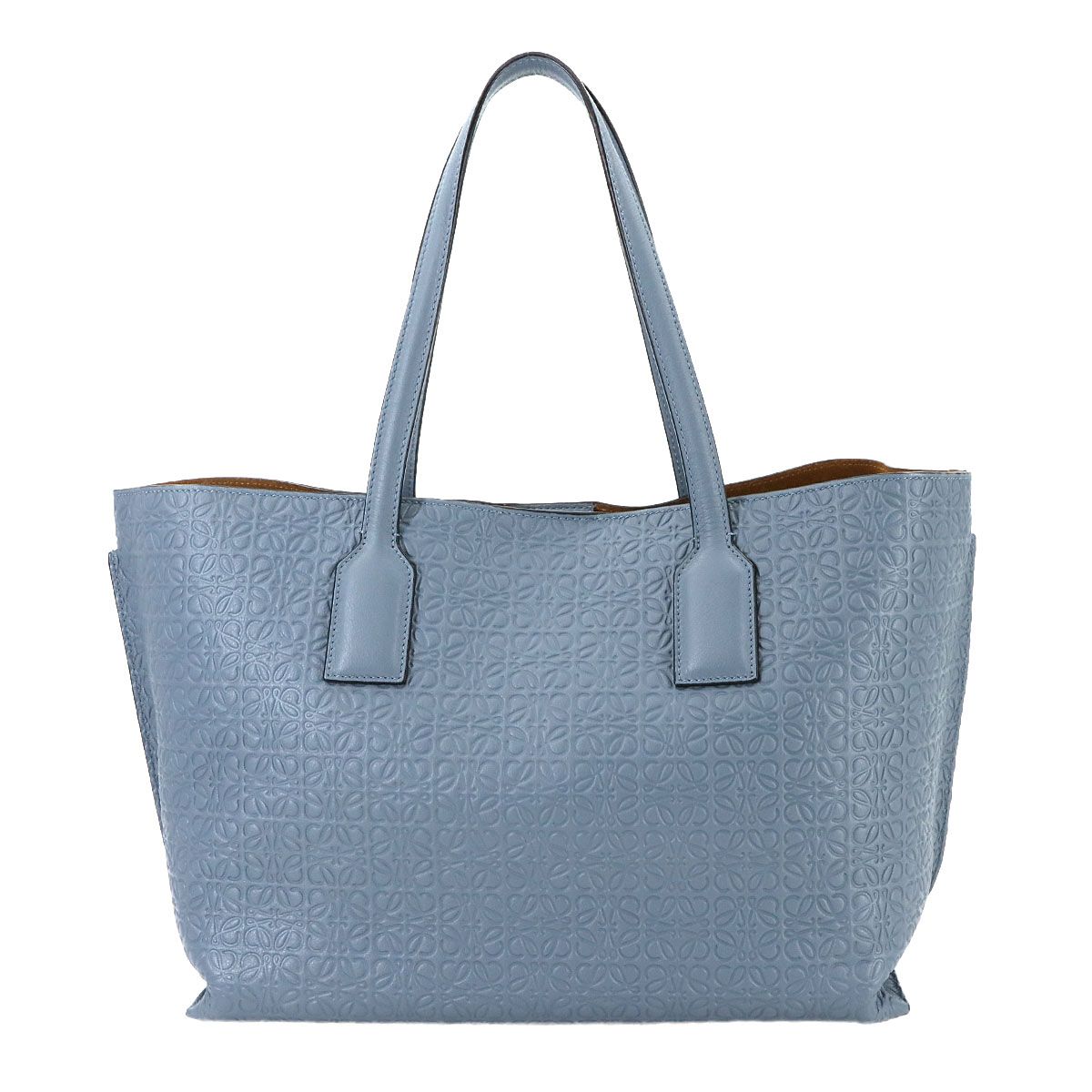 ロエベ LOEWE トートバッグ リピートアナグラム PVC レザー A4 新品同様 ロエベ LOEWE リピートアナグラム Tショッパー トート