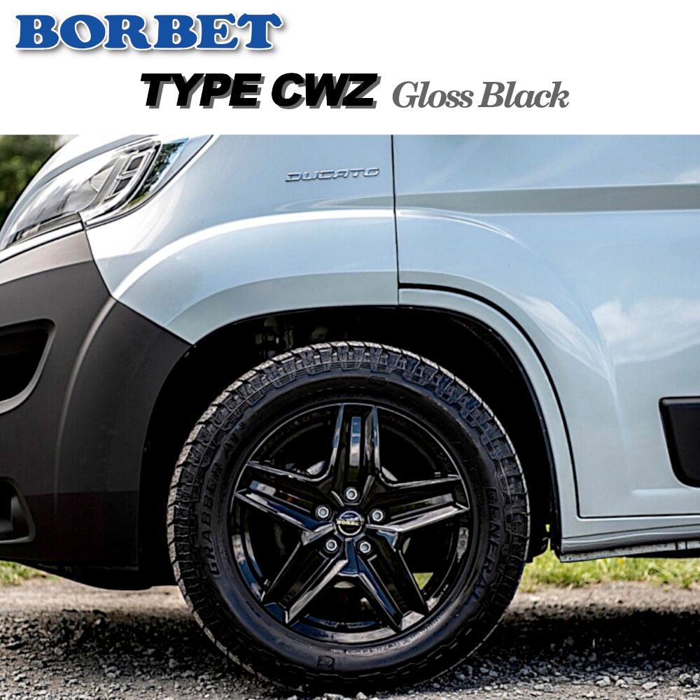 BORBET CWZ 18インチ フィアット デュカト PCD118mm 新品アルミ 