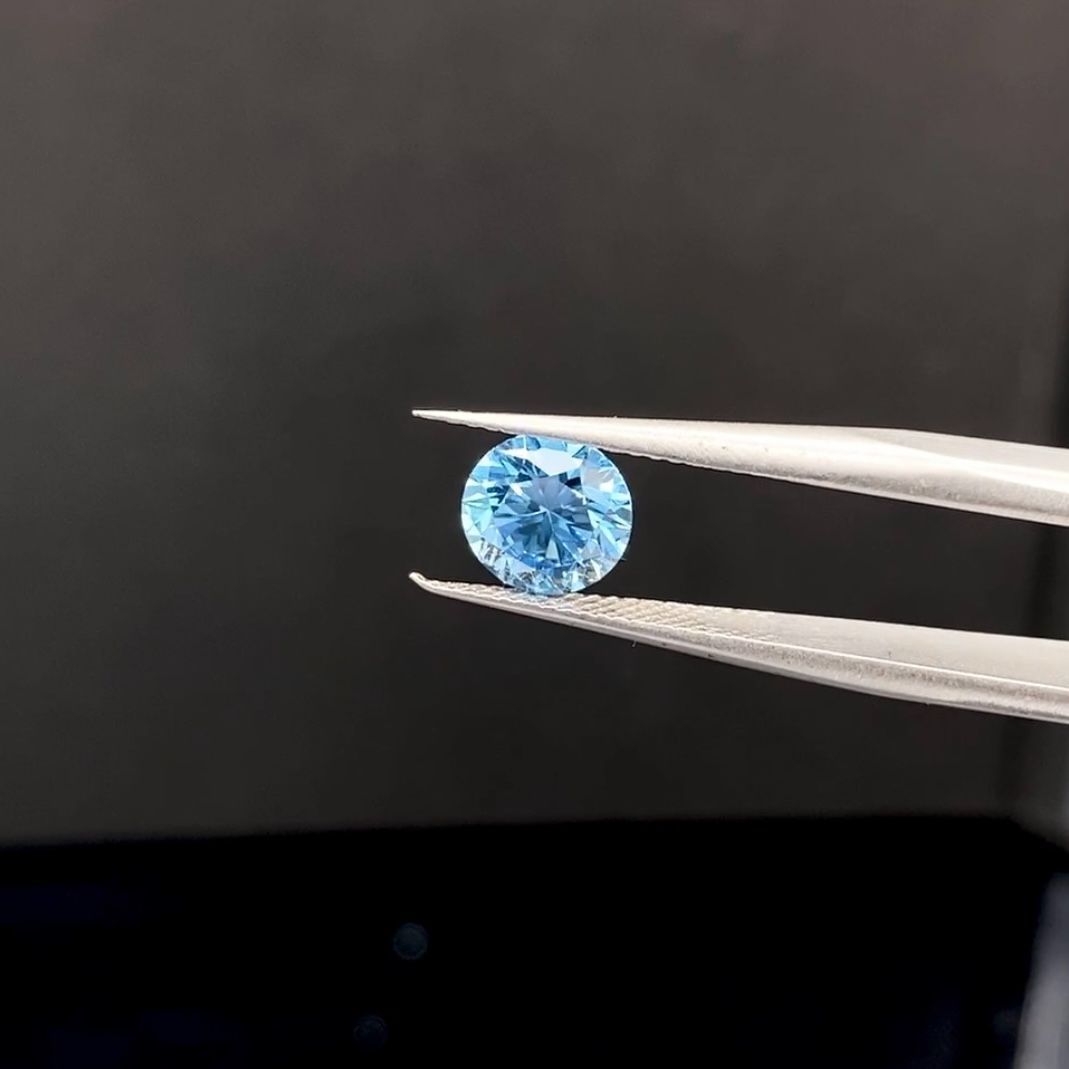 1.14ct VS1 Fancy Intense Blue ラボグロウンダイヤモンド ルース 