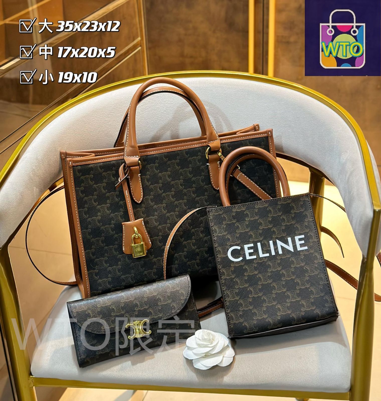 【セリーヌ】 韓国購入　ハンドバッグ　ショルダーバッグ セリーヌ ショルダーバッグ 人気 セリーヌ オシャレ ボタン式