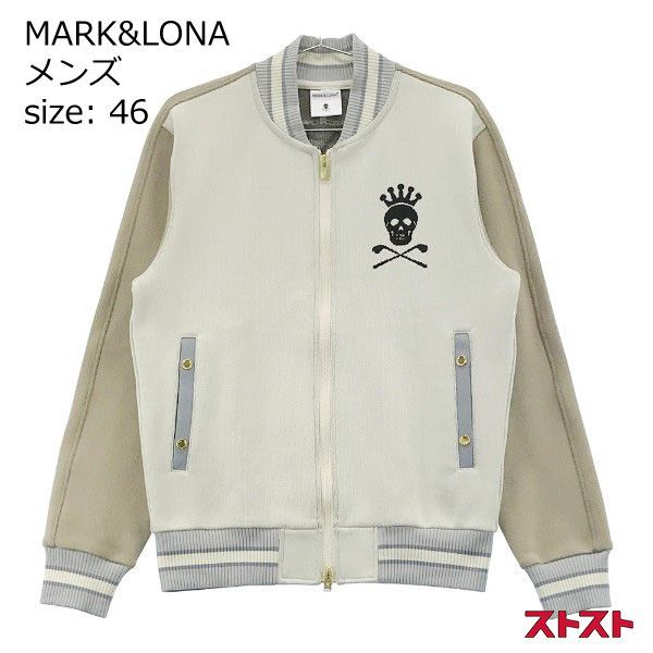MARK&LONA ニットジャケット　サイズ46 M MARK&LONA マークアンドロナ 2022年モデル ニット ジップ