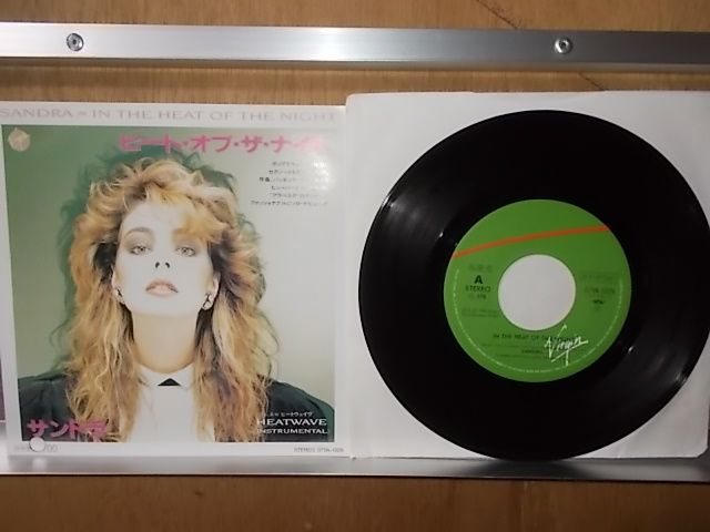 ALIDA】epy1853[EP見本盤][EX-EX]SANDRA/IN THE HEAT OF THE