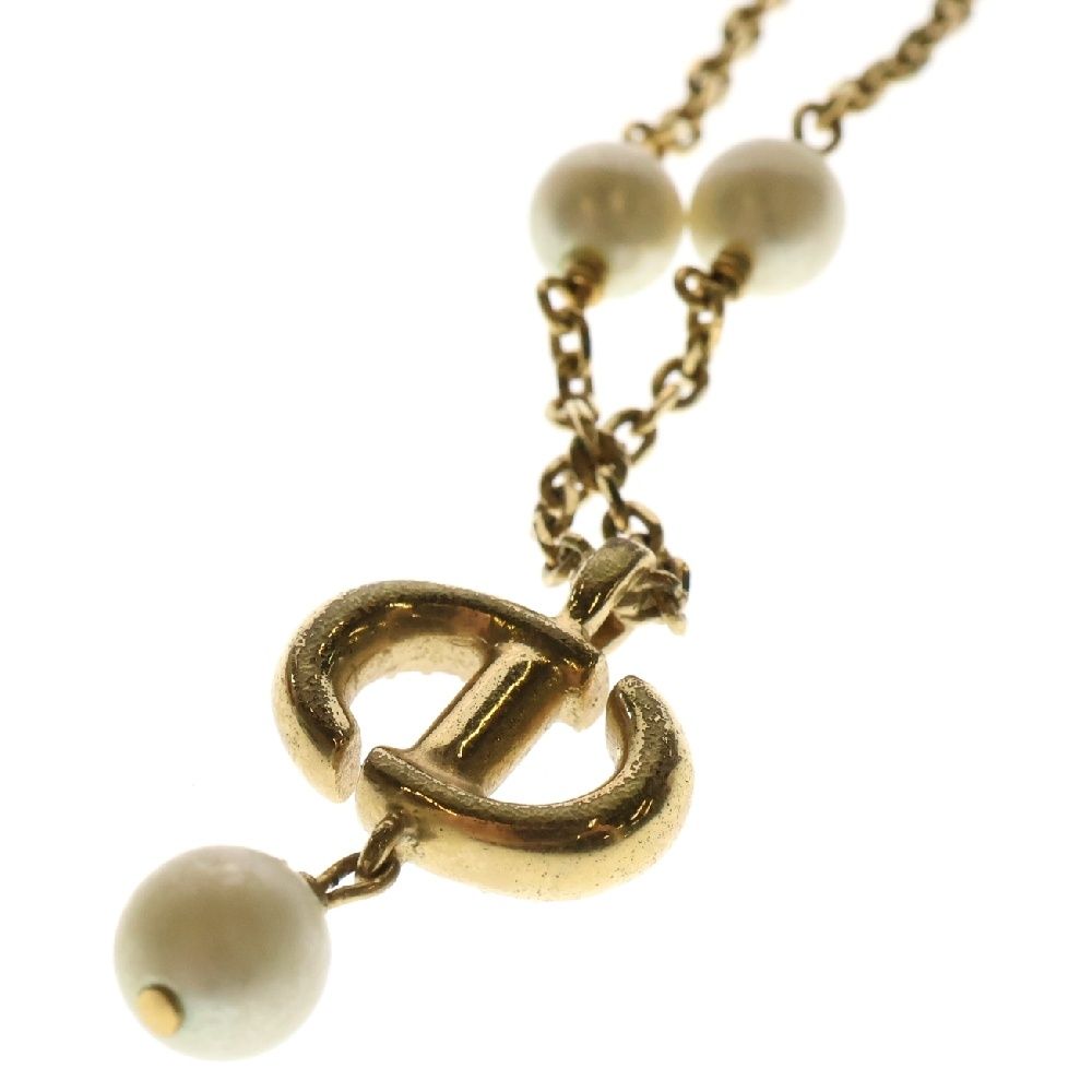 Christian Dior (クリスチャンディオール) CDロゴ パール ライン