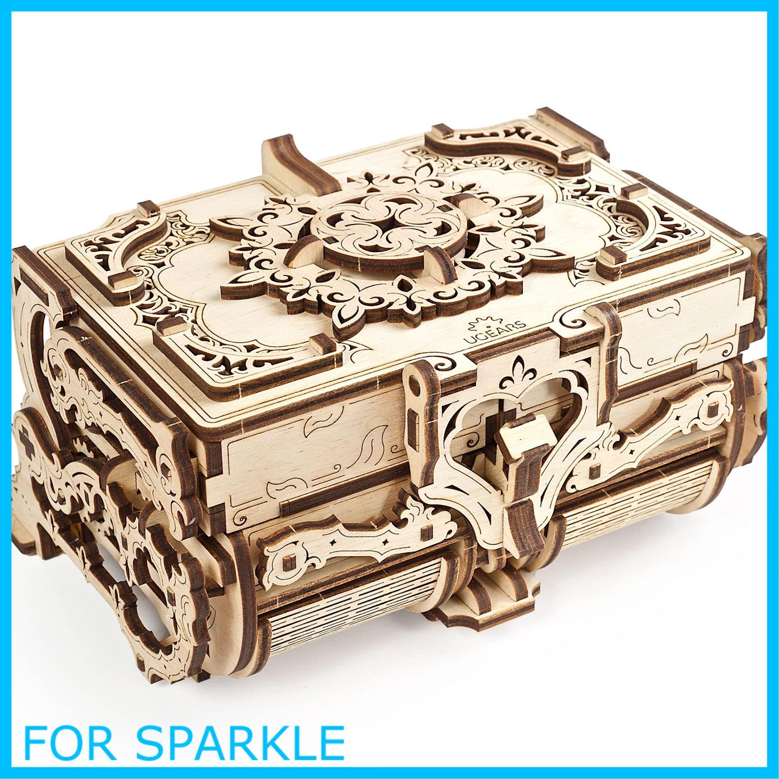 Ugears ユーギアーズ Antique Box アンティークボックス 木製 ブロック