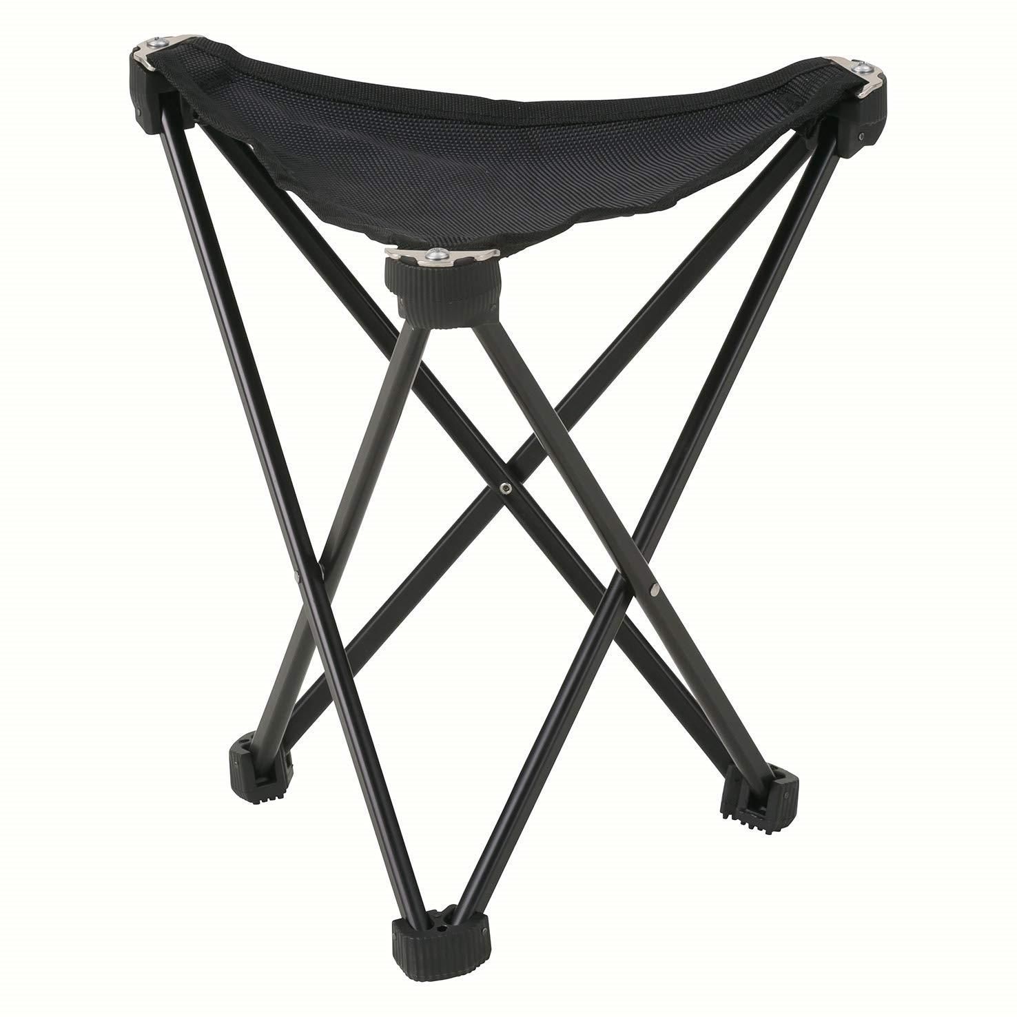 【話題商品】武田コーポレーション 【アウトドア・椅子・チェア・折りたたみ】 ジュラルミンスツール ブラック BK LS20-27(BK) 27×27×27cm