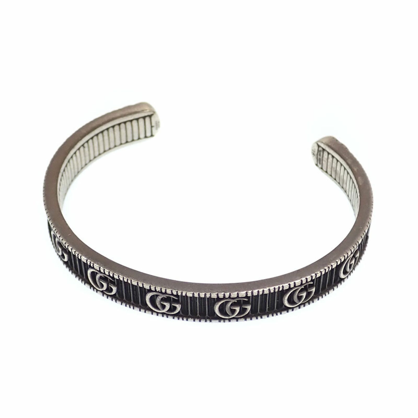 グッチ(Gucci) グッチ ダブルG シルバー ブレスレット メンズ