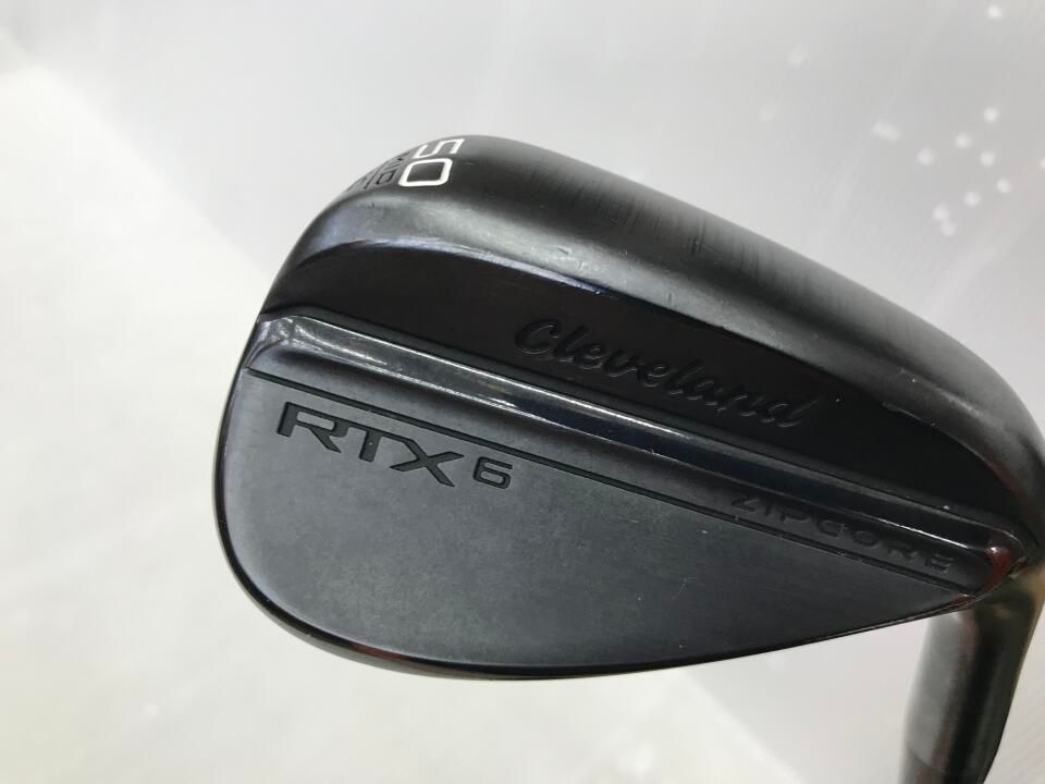 RTX 6 ZIPCORE ブラックサテン | 50 | S200 | ダイナミックゴールド HT | | ウェッジ | クリーブランド 最短即日発送