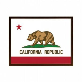 アートフレーム California Flag アートパネル ISF-52295
