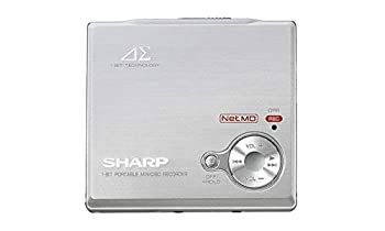 【】 SHARP Net MD対応1ビットポータブルMDレコーダー IM-DR80-S