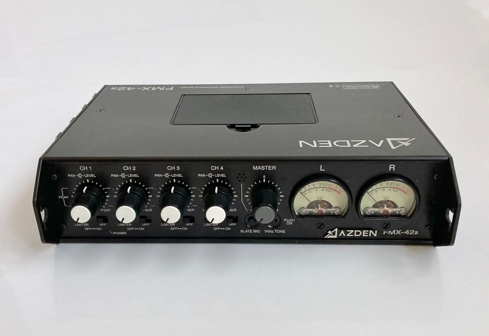 AZDEN FMX-42　4チャンネル ポータブルミキサー　アツデン【中古】 AZDEN FMX-42 4チャンネル ポータブルミキサー アツデン【中古