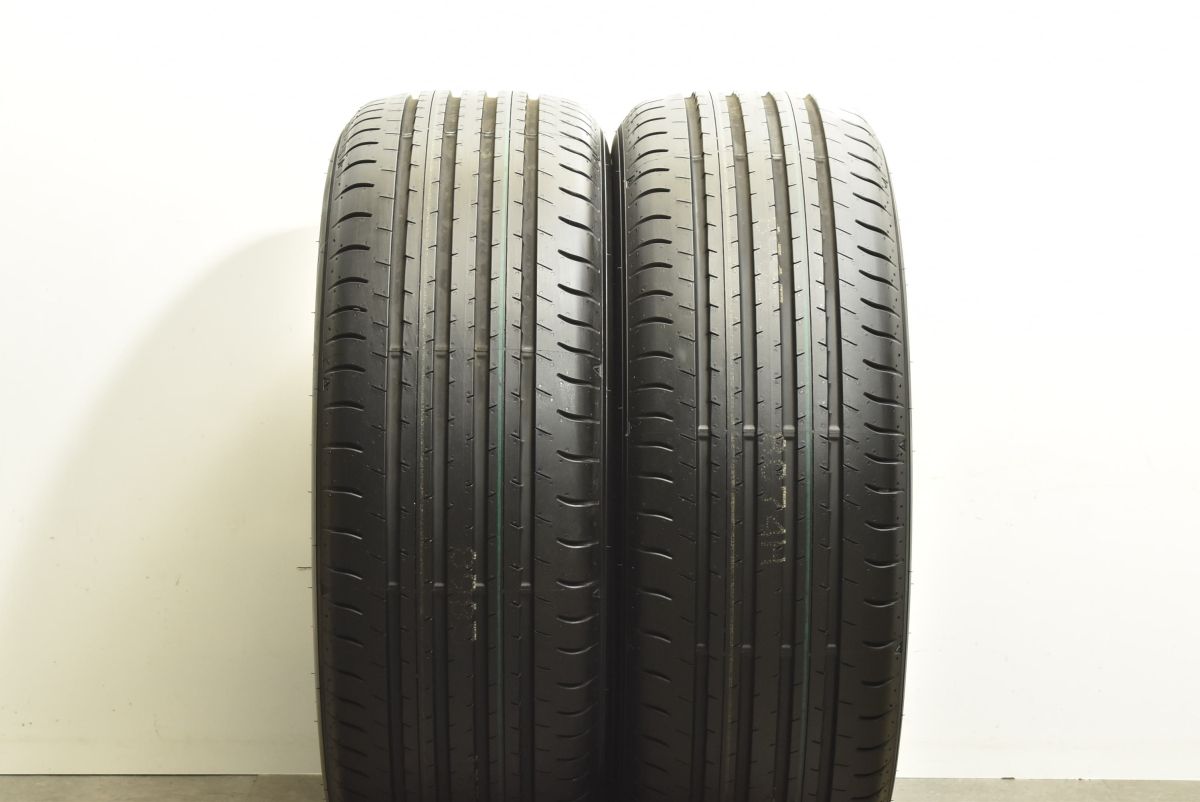 225/55R19！2本セット！DUNLOP！060！アルファード 新車外し】2024年製