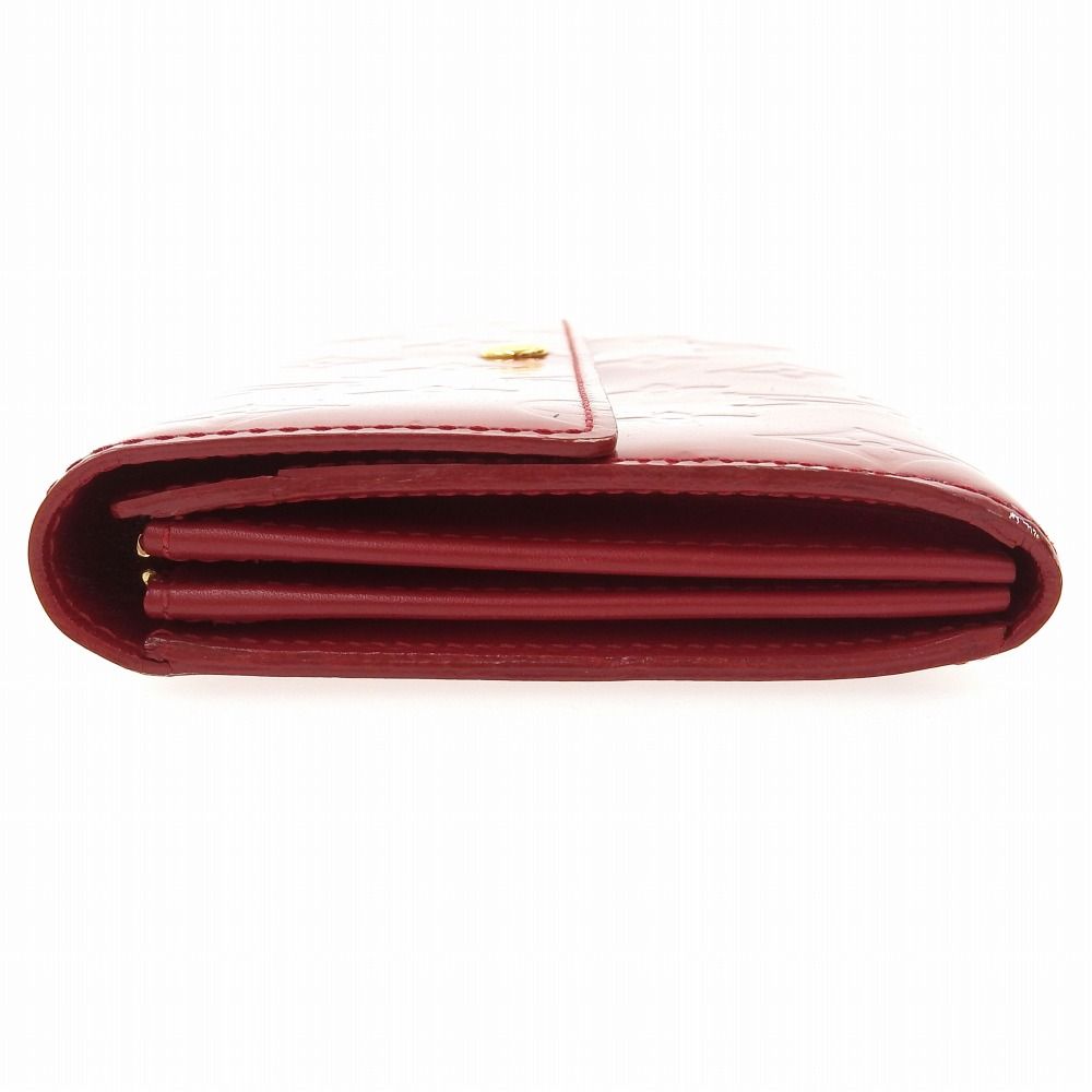 ルイヴィトン長財布 ポルトフォイユサラ M93530ヴェルニポムダムール 本物保証】 ルイヴィトン LOUIS VUITTON モノグラム ヴェルニ