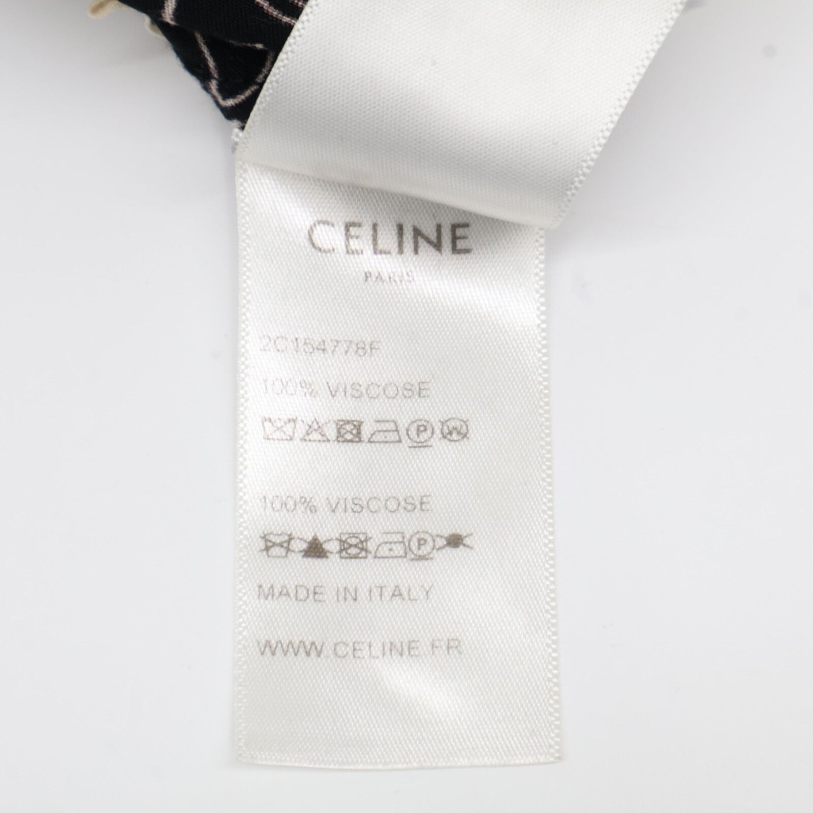 CELINE セリーヌ 19AW byエディスリマン アネリヘンリクソン リップ総柄長袖シャツ 38 CELINE セリーヌ 19AW byエディスリマン アネリヘンリクソン リップ総柄長袖シャツ 38