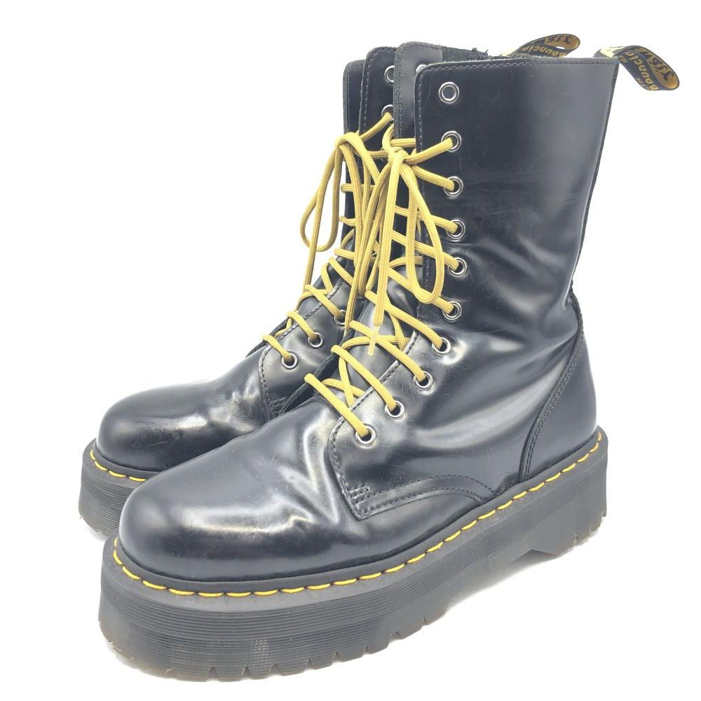 Dr.Martens JADON Hi 厚底10ホール ブラック 28cm ドクターマーチン 17