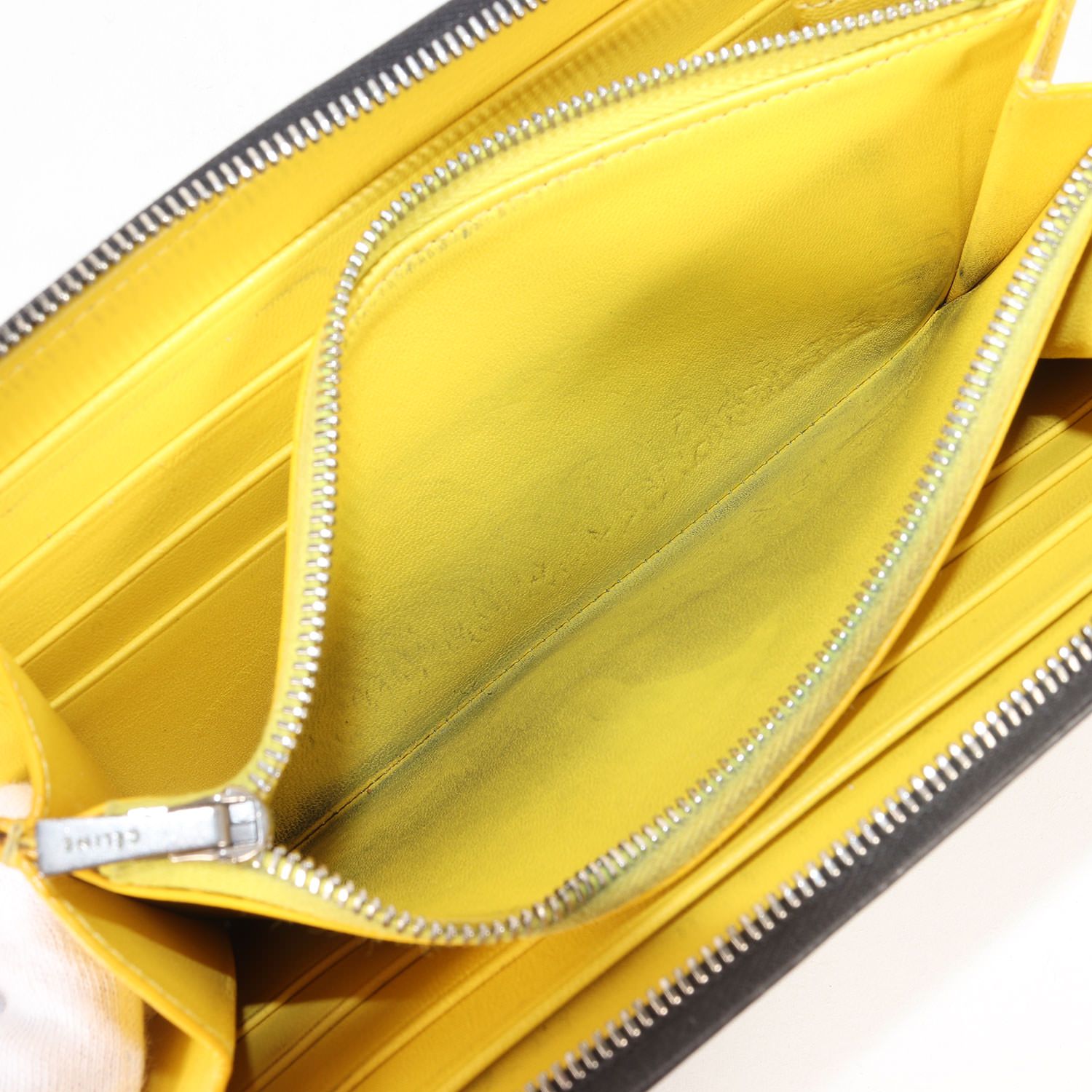 【美品】セリーヌ　長財布　CELINE CELINE】セリーヌ トリオンフ 長財布 レディース カーフスキン