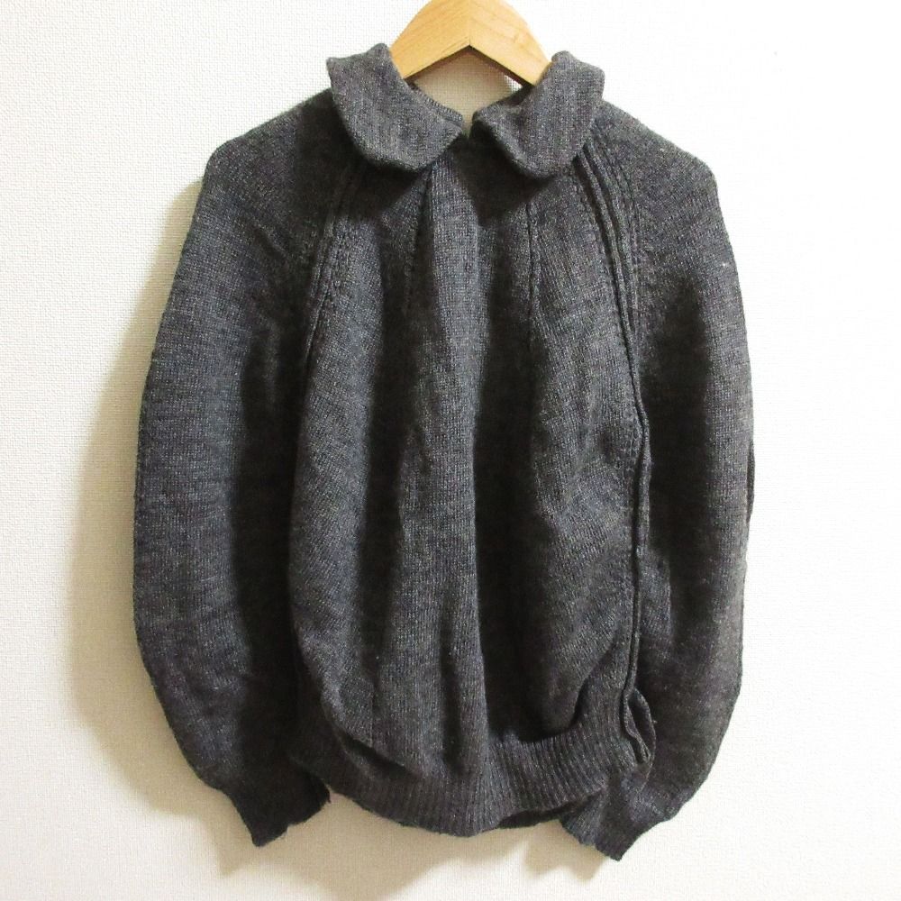 tricot COMME des GARÇONSダークグレー ニットカーディガン 良品 AD2007 tricot COMME des GARCONS トリココムデギャルソン