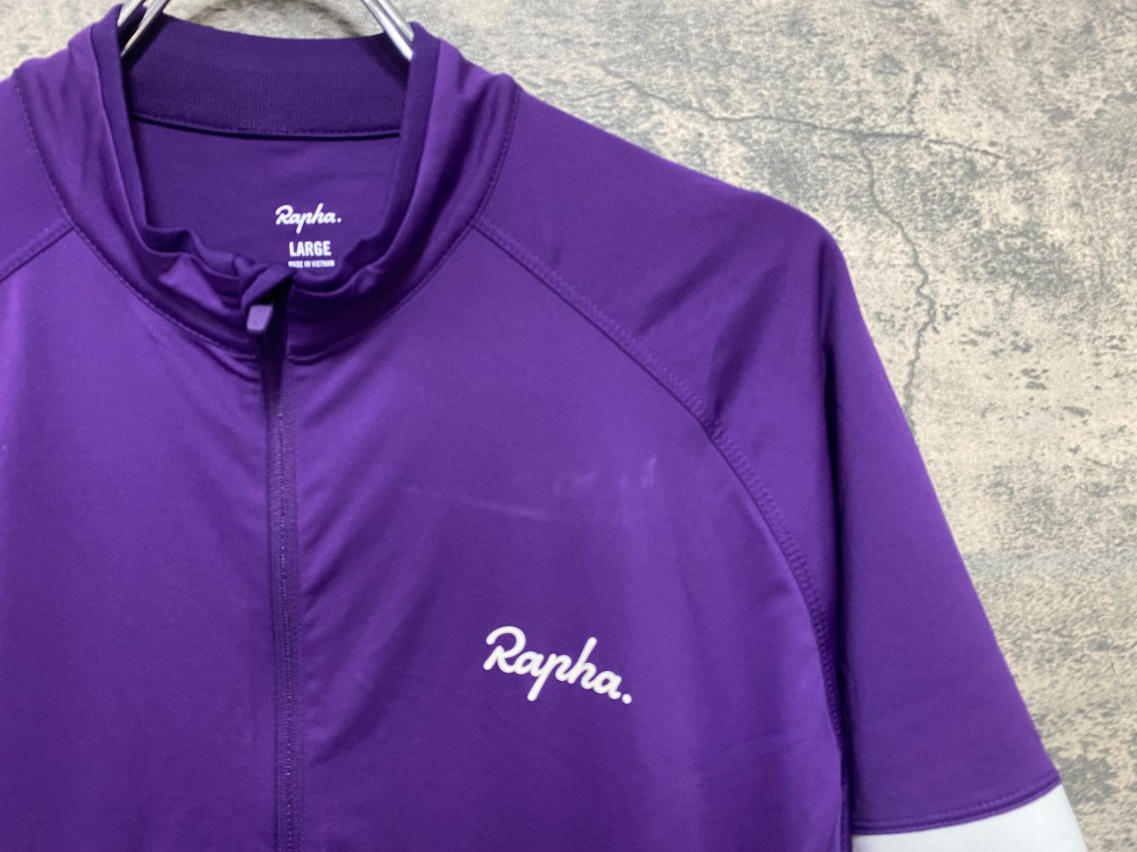 JB047 ラファ Rapha CORE JERSEY 半袖 サイクルジャージ 紫 L - メルカリ