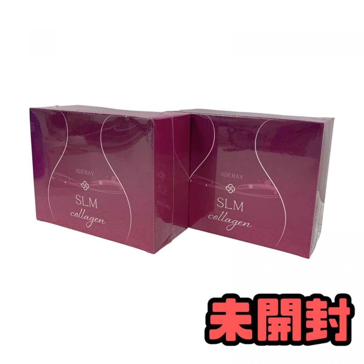 未開封 サプリメント ADERAY アデレイ SLM COLLAGEN コラーゲン 2gx90包 x2点 賞味期限2027.01 AYK842629相